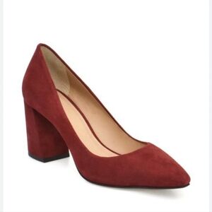 Botkier Burgundy Suede Heels